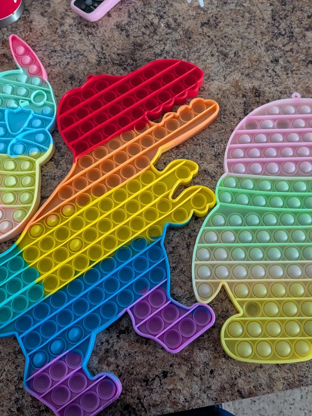 Rainbow Kids Pop-It Sensory Toy - Multicolor